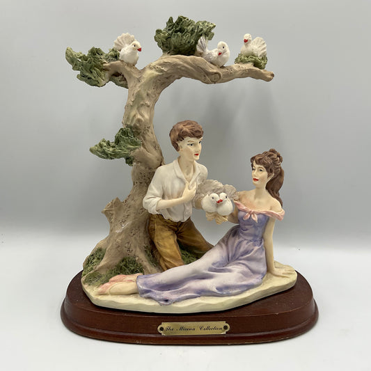 Vintage The Mirella Collection Figurine Couple Scene
