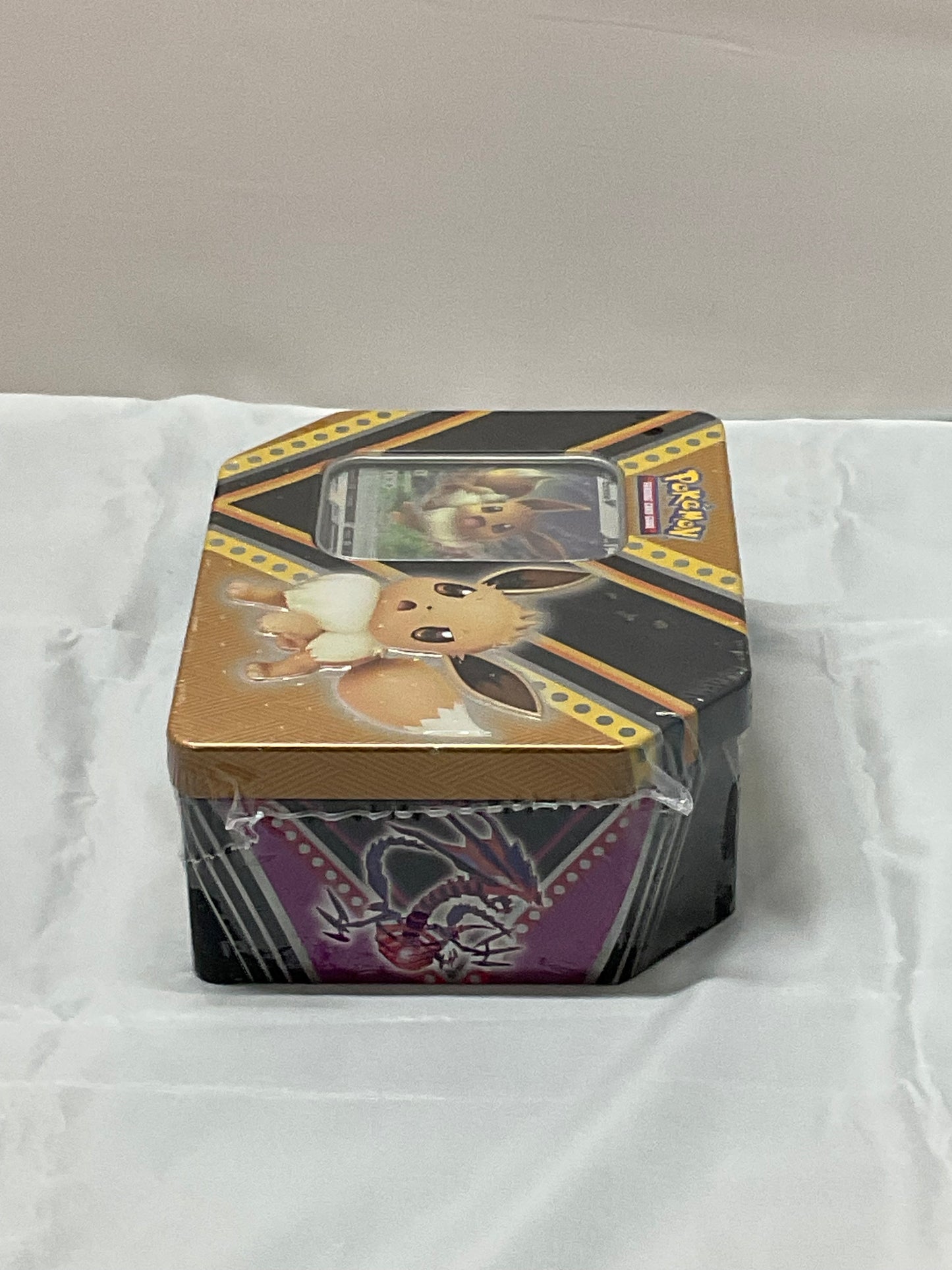 Pokemon Eevee V Powers TCG Tin 5 Booster Packs Rare Foil Trading Card Game New Factory Sealed