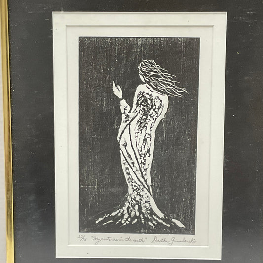 My Roots Are In The Earth Dorothy Jumerlauski Framed Wall Picture