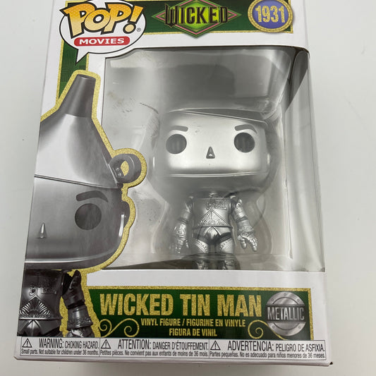 Wicked Tin Man Funko Pop! Movies #1931 Vinyl Figurine Minor Box Imperfections
