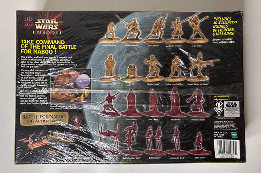 Star Wars Episode I Battle for Naboo 3-D Action Game New