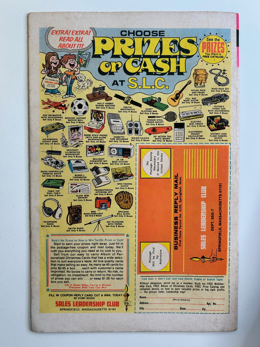 Boris Karloff Tales of Mystery #70 Serpent's Clutch Vintage 1976 Whitman Horror Comic Book