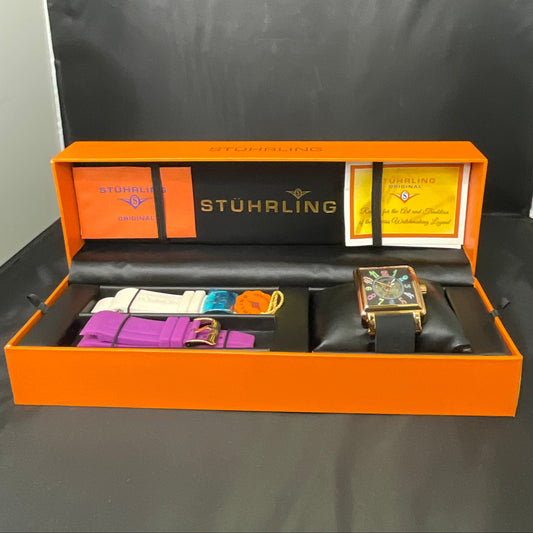 Stührling Lady Ozzie Sport 149GL Automatic 38mm Skeleton Watch