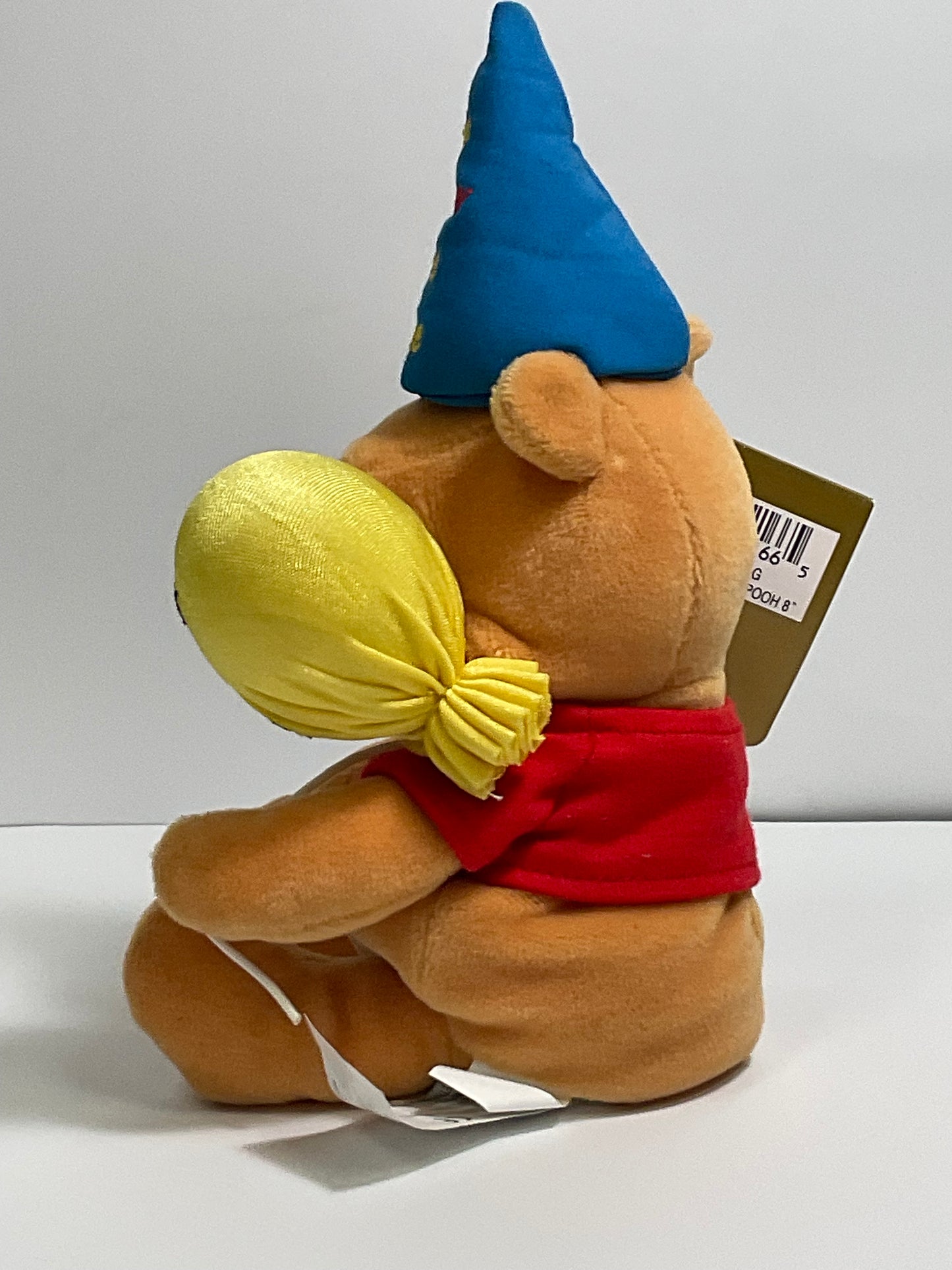 Disney Store 10th Anniversary Winnie the Pooh Bear Vintage Mini Beanbag Beanie Plush Collectible Europe