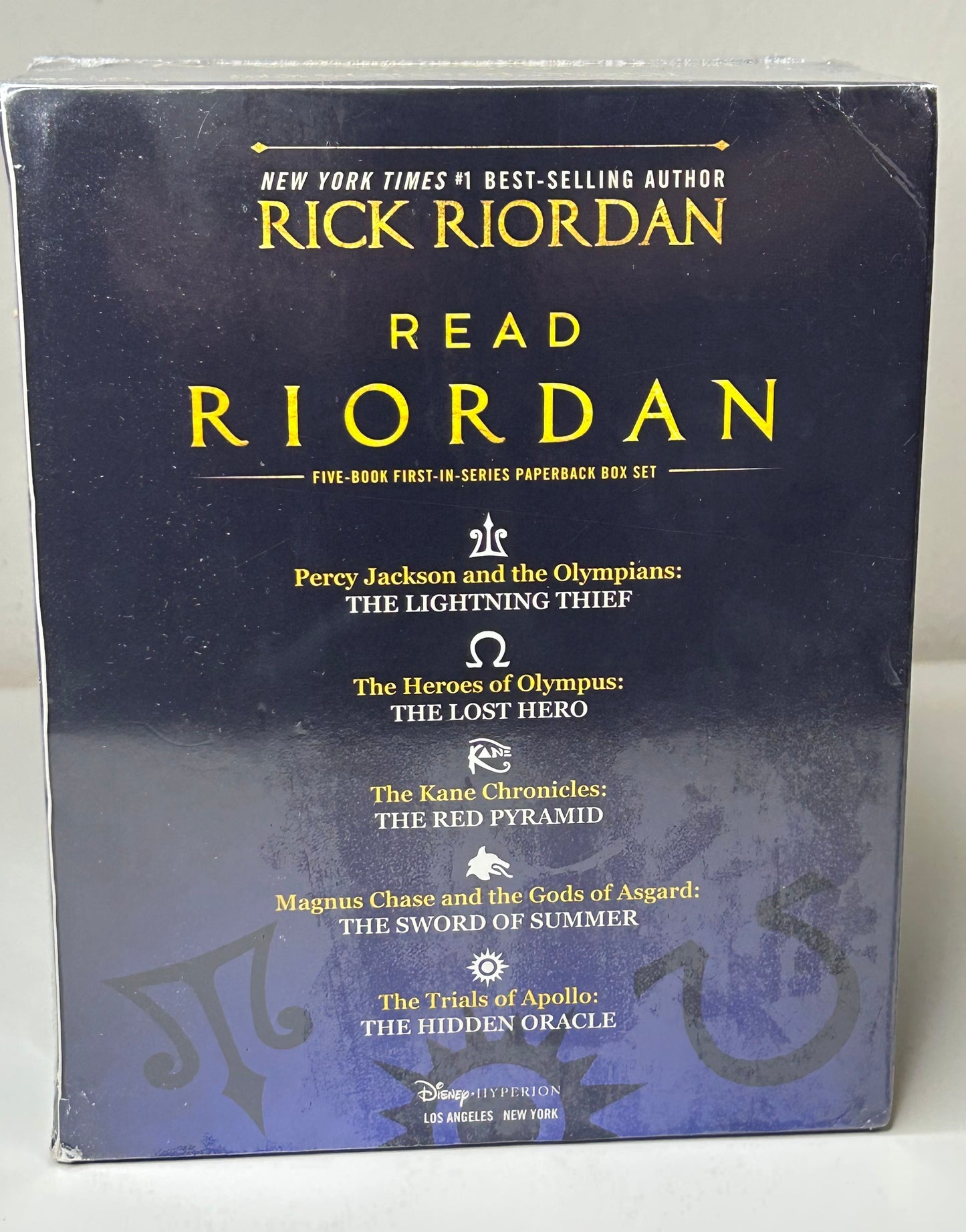 Read Riordan Percy Jackson & the Olympians Five-Book Set