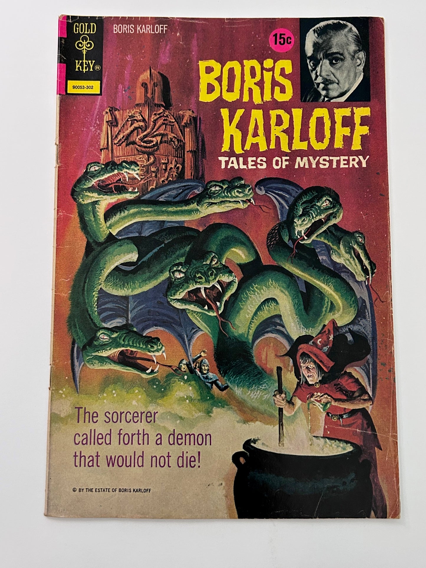 Boris Karloff Tales of Mystery #45 Sorcerer Vintage 1972 Gold Key Comic Book