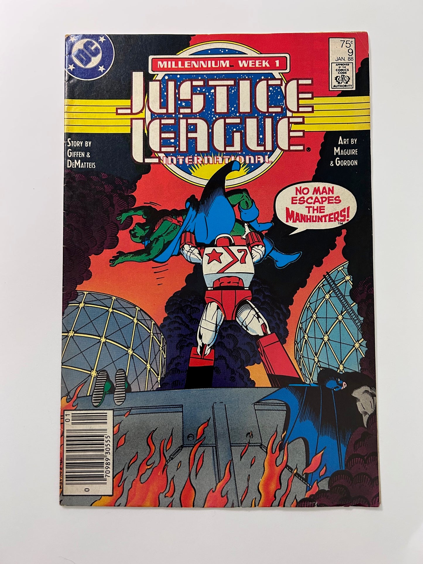 Justice League International Millenium Week 1 #9 Vintage 1988 DC Comics Comic Book