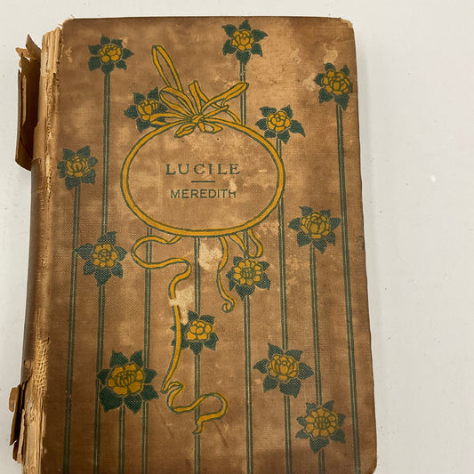Vintage Edition Lucile By Owen Meredith Hard Cover Book
