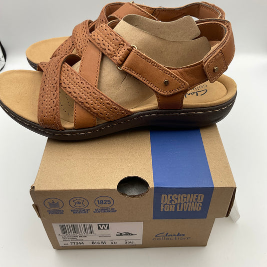 Clark’s Collection Laurieann Rena Tan Women's Size 8.5 M New in Box