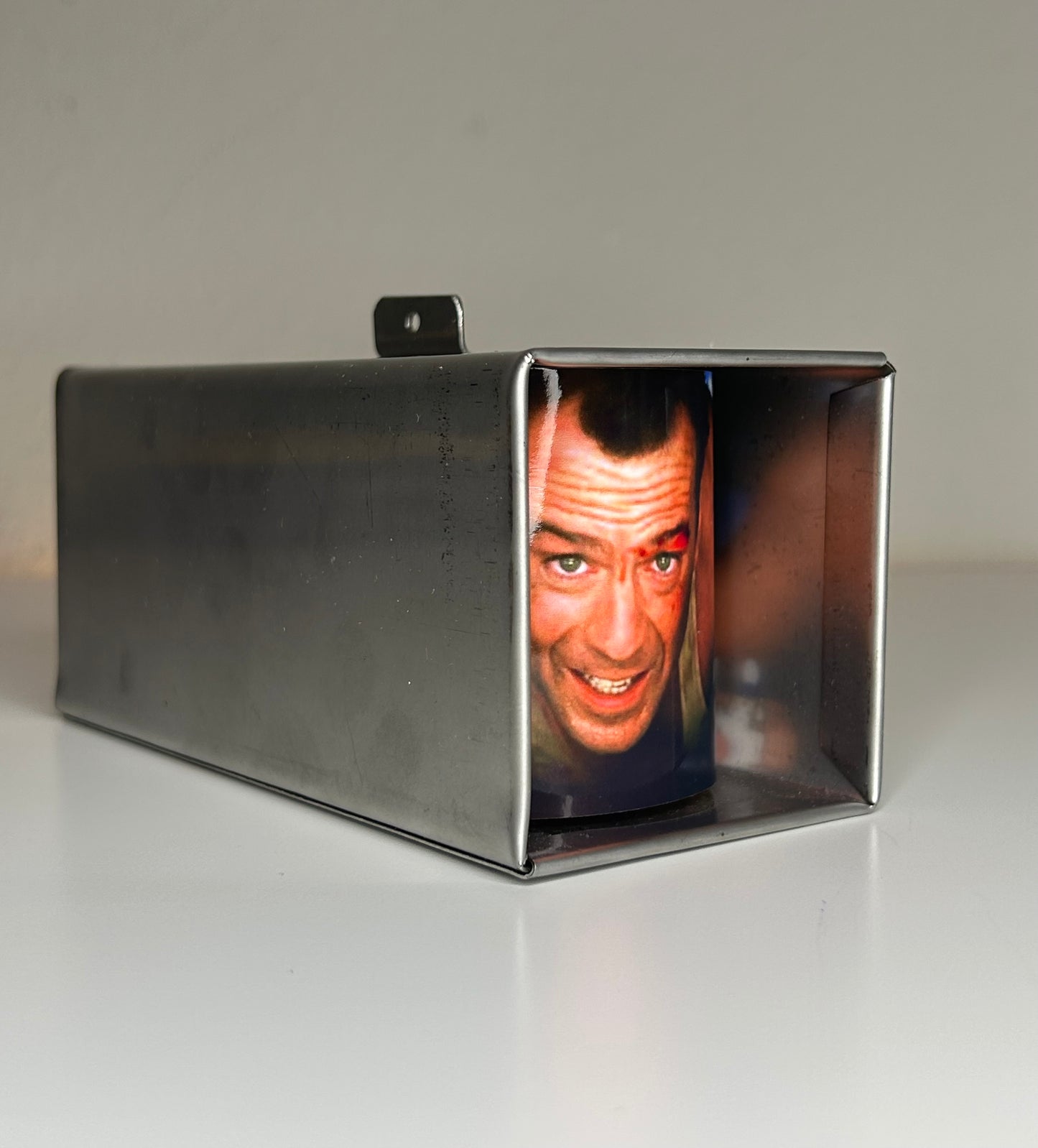 Die Hard Bruce Willis Vent Scene Christmas Ornament