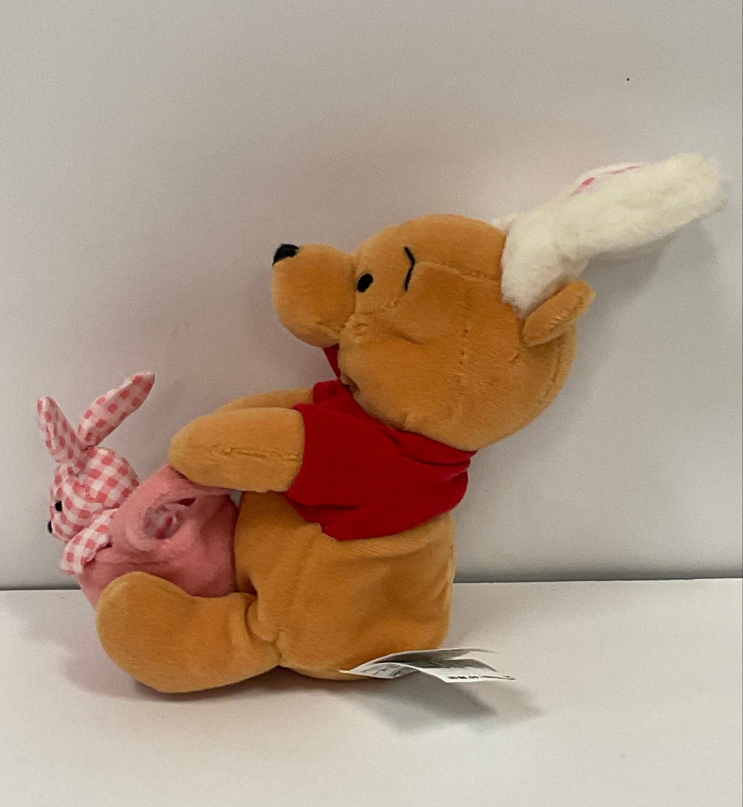 Easter Bunny Winnie the Pooh Bear & Friends Vintage Mini Beanbag Beanie Plush Disney Collectible