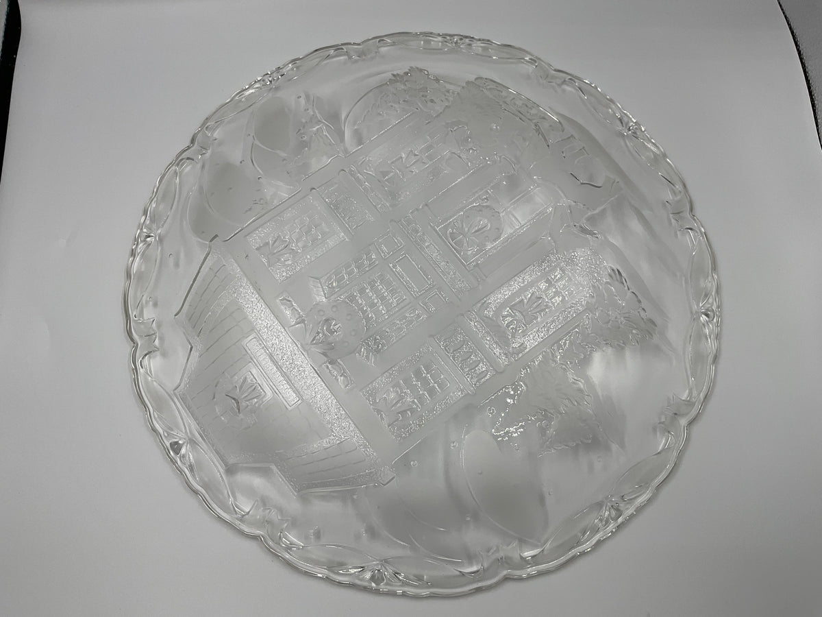 Mikasa "Winter Wonderland" 15-inch Round Hostess Platter