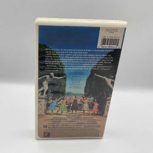 The Sound of Music VHS Tape Vintage Video Tape 1987