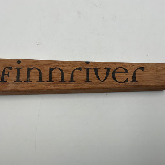 Finnriver Farm and Cidery Wooden Tap Handle Draft Keg Pull Bar Decor