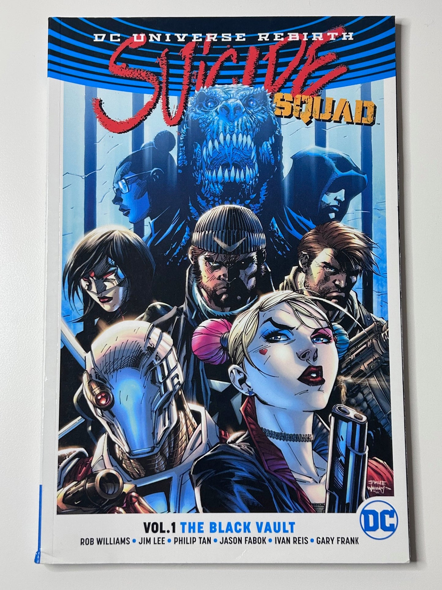 Suicide Squad Vol 1 The Black Vault DC Comics Universe Rebirth Graphic Novel Mar 2017