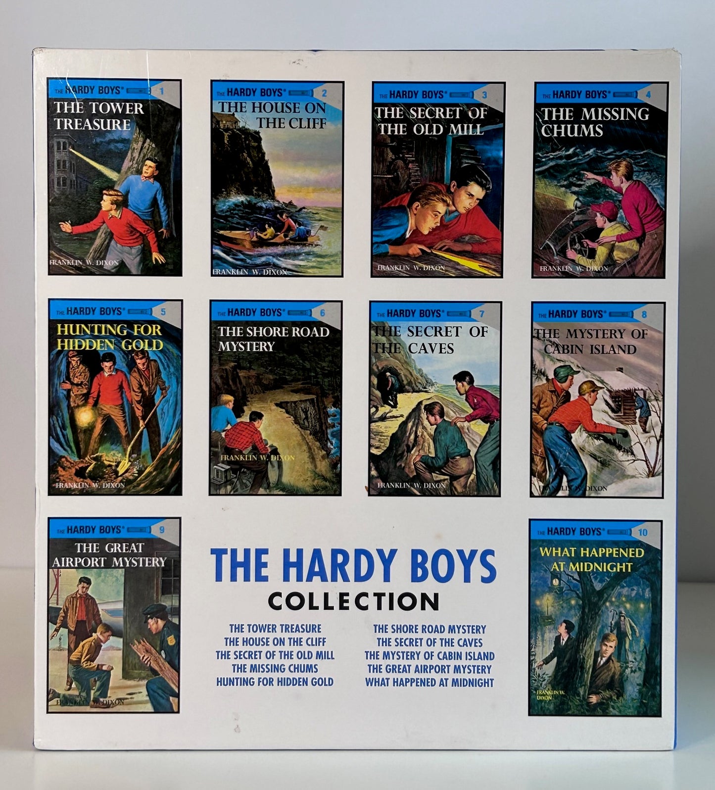 The Hardy Boys Collection Hardcover Book Set Volumes 1-10