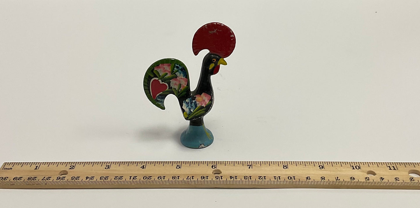 Ceramic Art Rooster Chicken Sculpture
