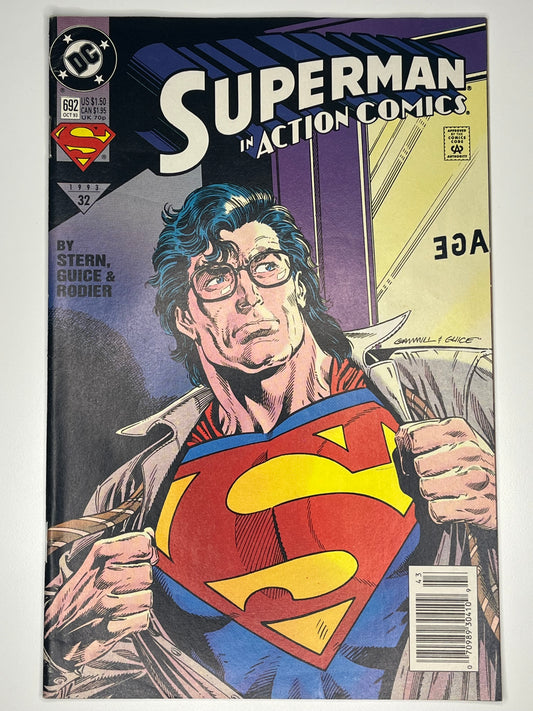 SUPERMAN IN ACTION COMICS #692 OCT 1993 DC COMIC