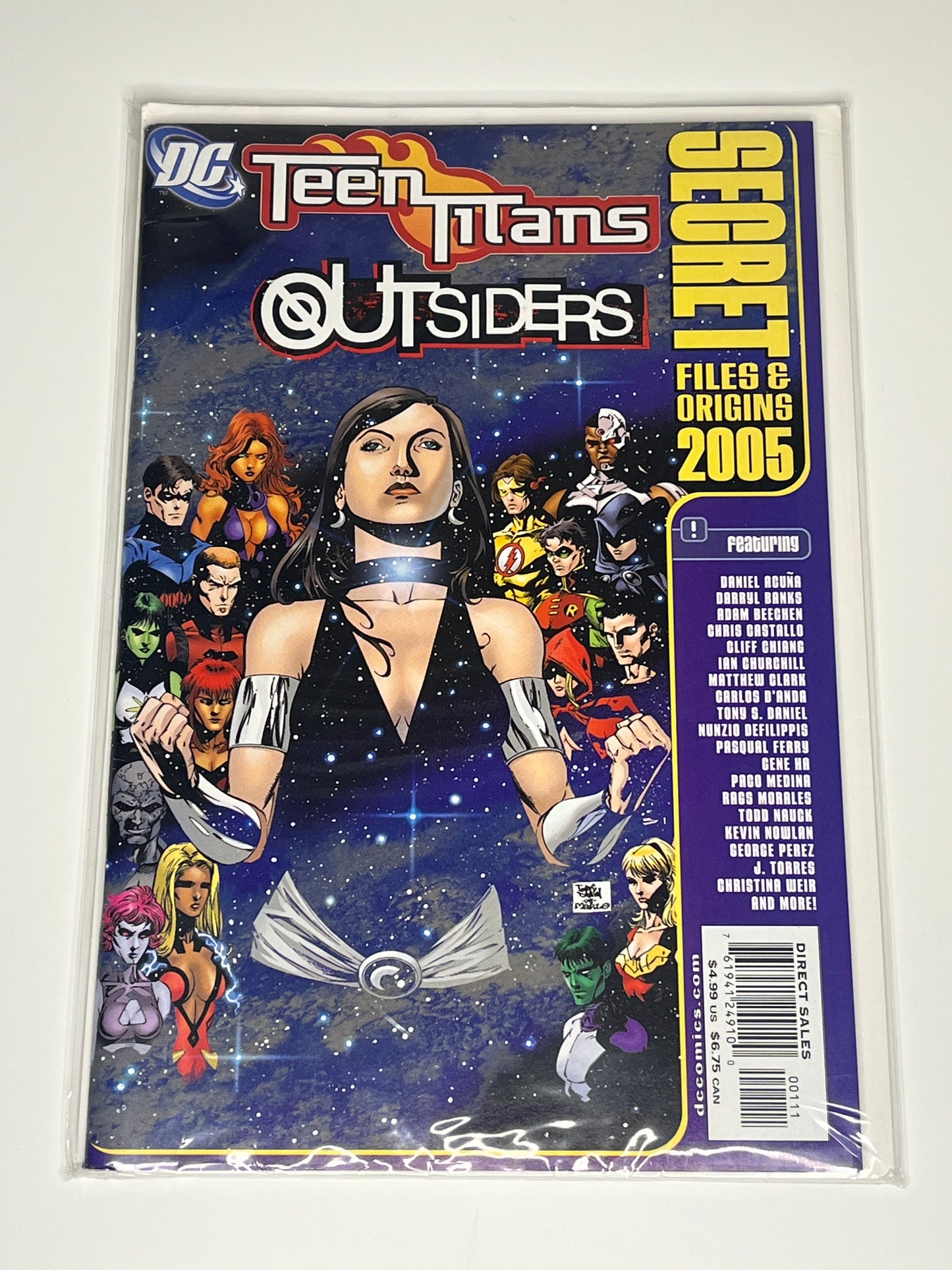 DC Comics Teen Titans Outsiders Secret Files & Origins 2005