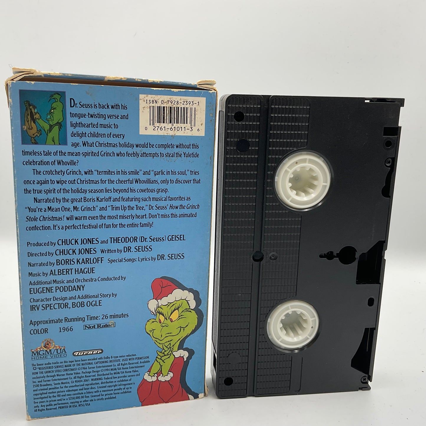 Dr.Suess’ How The Grinch Stole Christmas VHS Tape