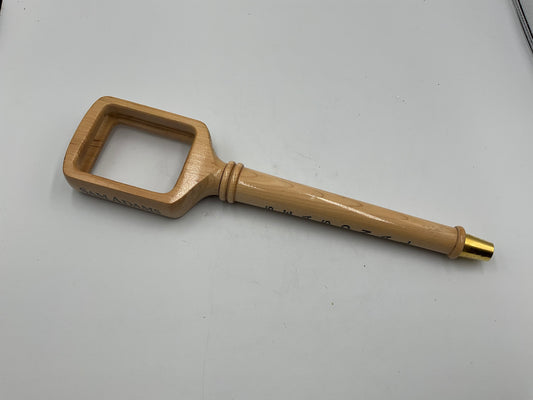 Sam Adams wooden Beer Tap Handle Draft Keg Pull Bar Decor