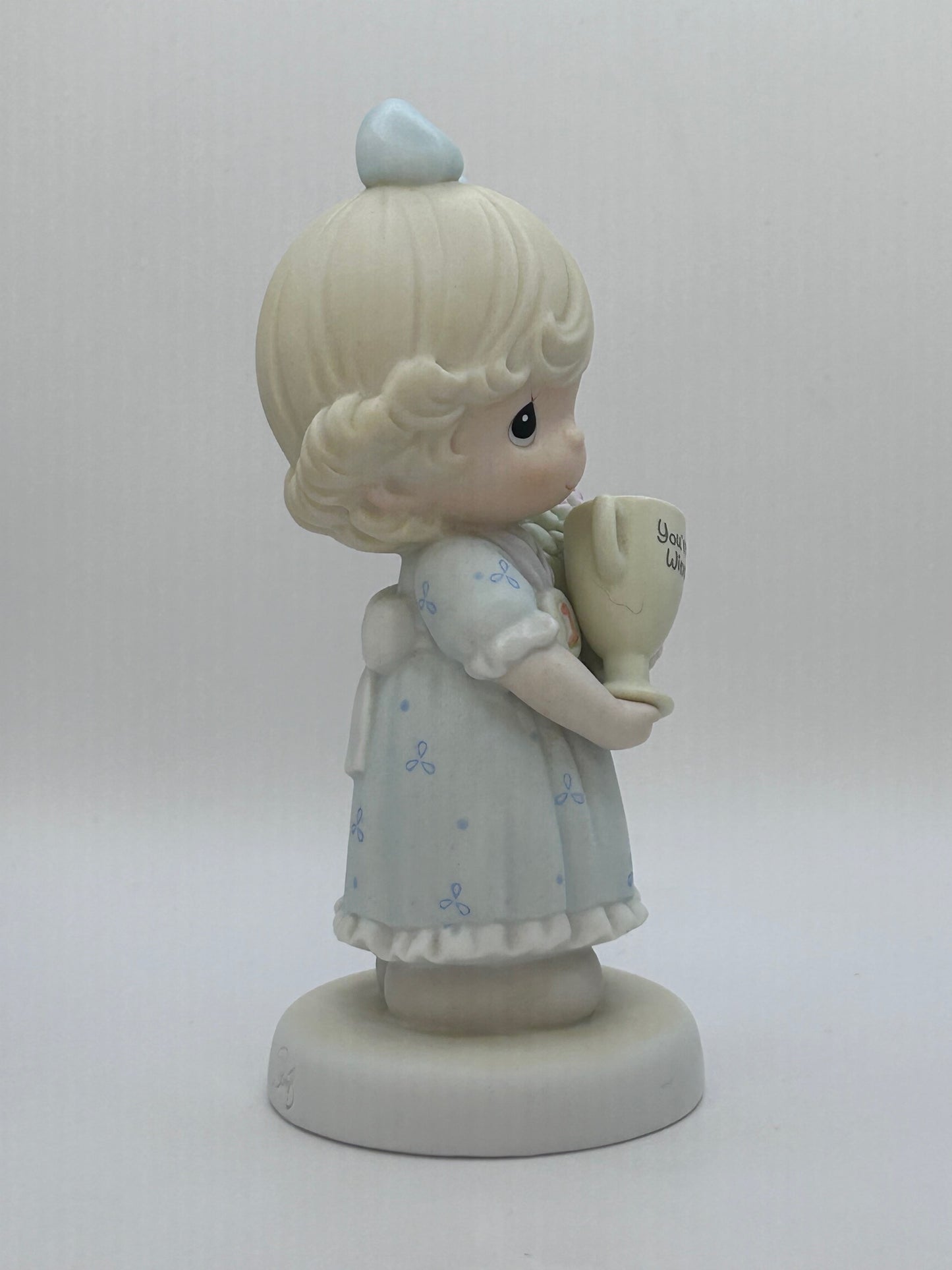 Precious Moments Vintage 1992 You're My Number One Friend Porcelain Figurine