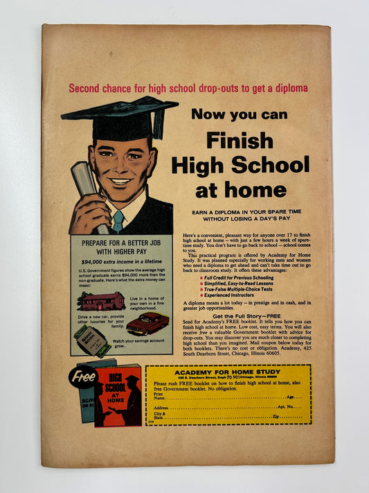 Charlton Comics Haunted #2 Door to Yesterday Vintage 1971 Comic Book