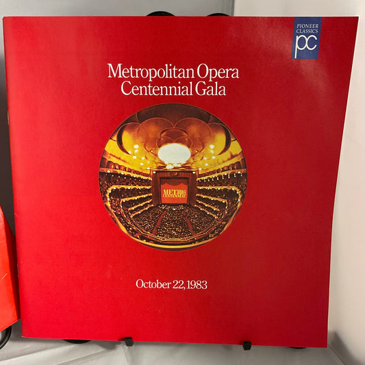 Metropolitan Opera Vintage 1983 MET Centennial Gala Laser Disc Video Set