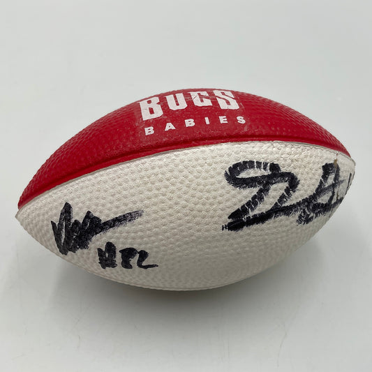 Buc Babies Autographed Foam Mini Football