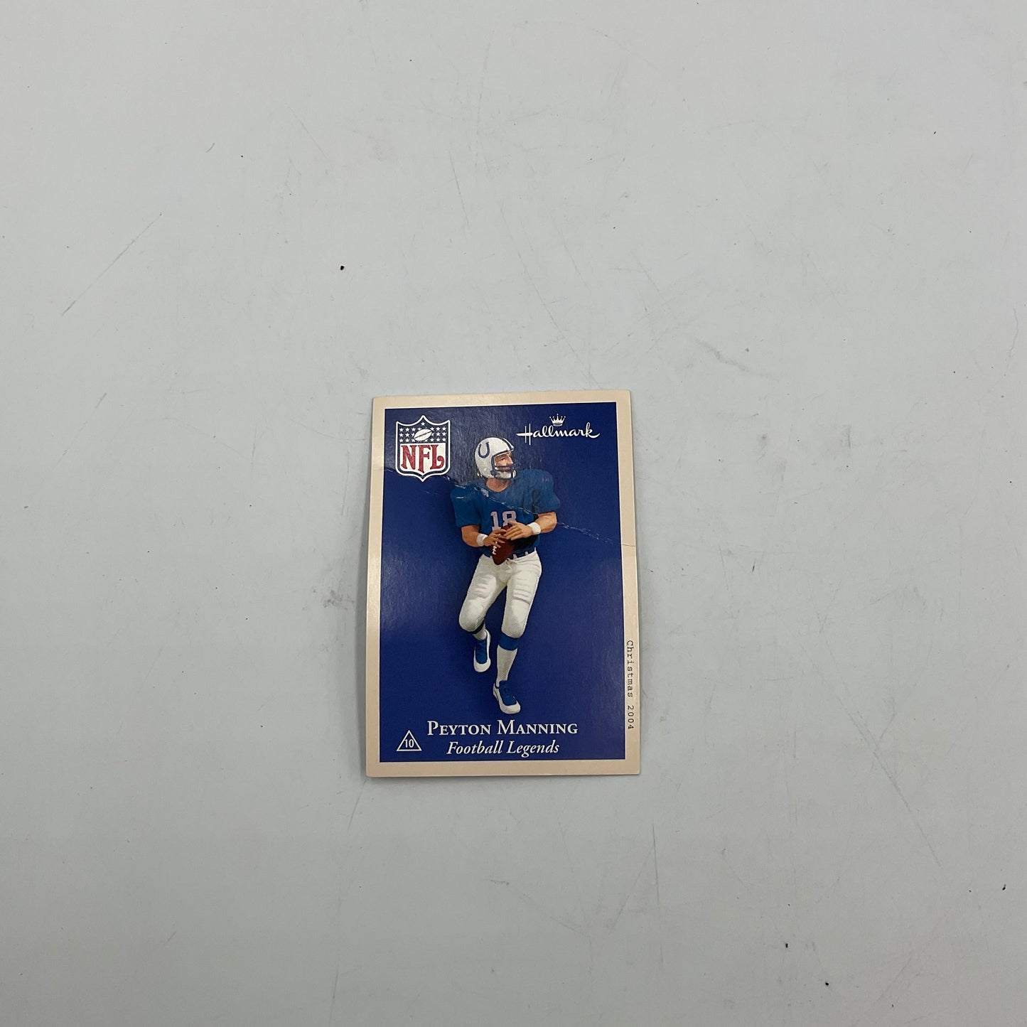Hallmark Keepsake Ornament Peyton Manning Football Legends 2004