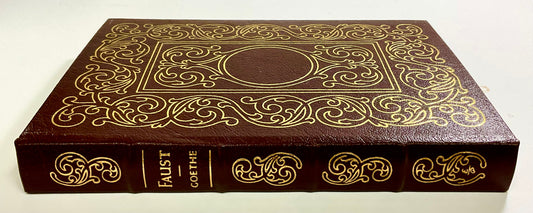 Faust by Johann Wolfgang Von Goethe Vintage 1980 The Easton Press 100 Greatest Books Ever Written Leather Bound Collector's Edition