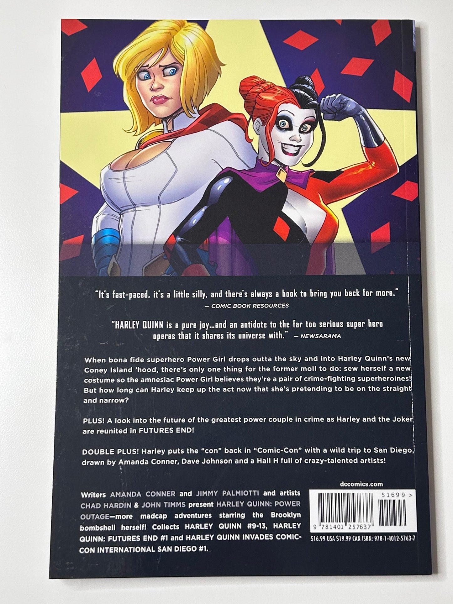 Harley Quinn Vol 2 Power Outage DC Comic Paperback Comic Book Graphic Novel Dec 2015