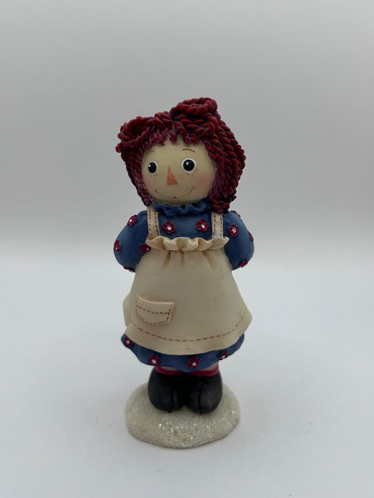 Raggedy Ann & Andy Touch Somebody With a Little Love Today Vintage Figurine