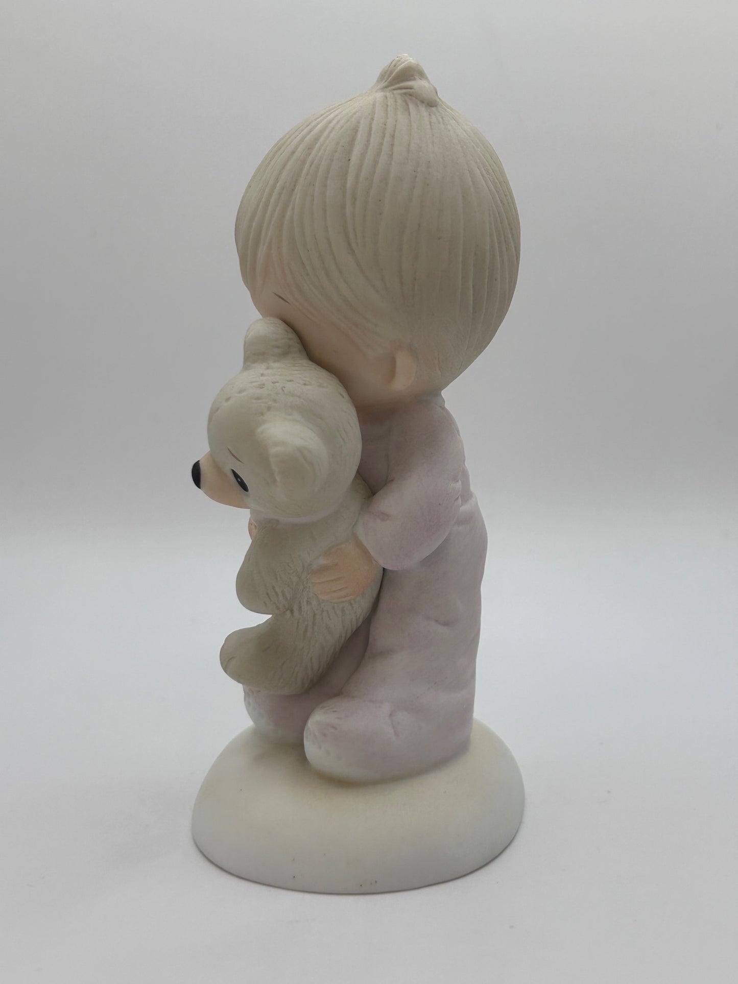 Precious Moments Jesus Loves Me Vintage 1978 Porcelain Figurine