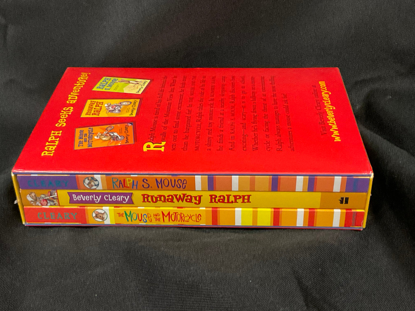 The Ralph Mouse Collection 3 Book Paperback Box Set Sealed New in Box by Beverly Cleary