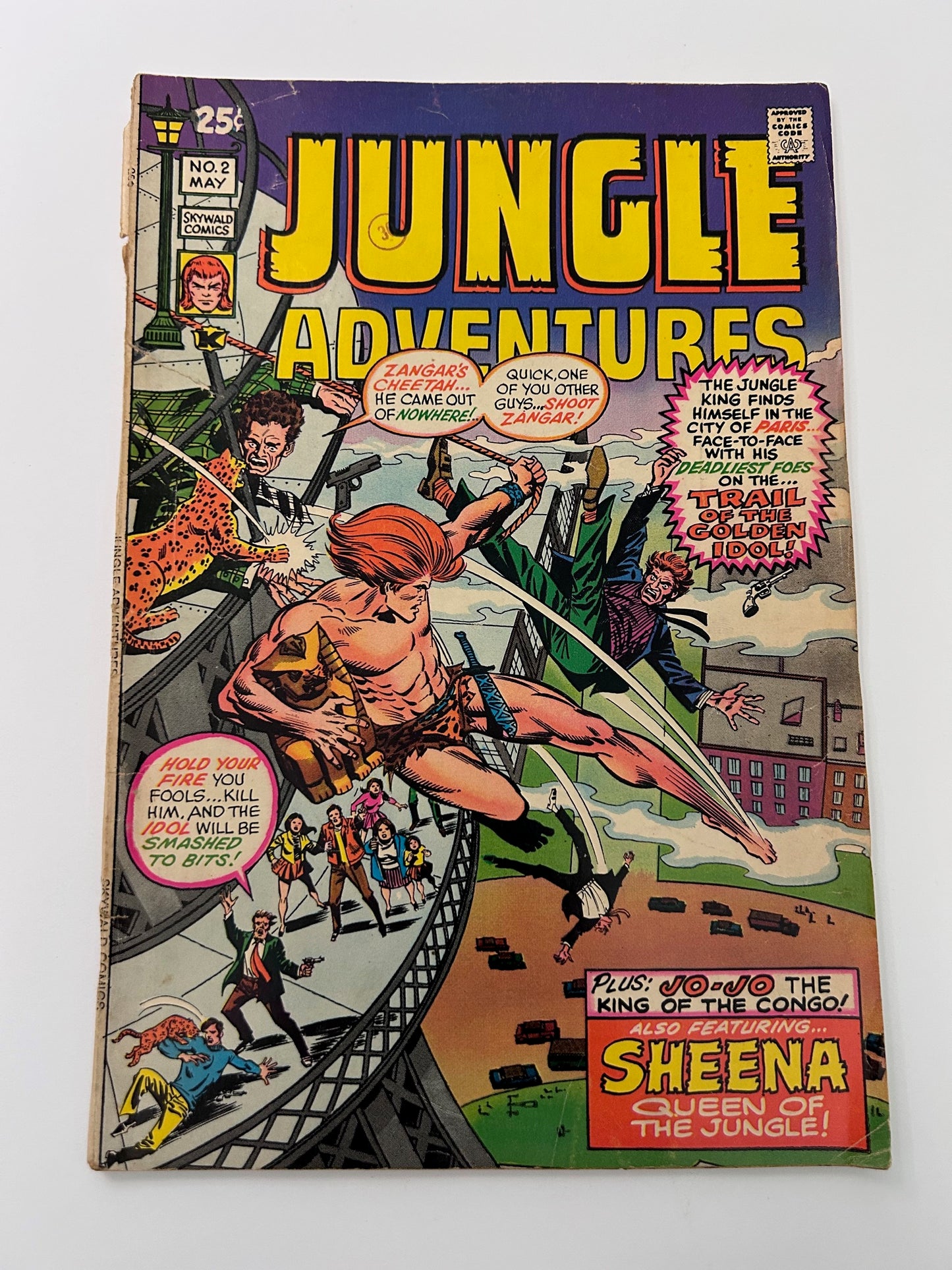 Jungle Adventures #2 Vintage 1971 Skywald Comics