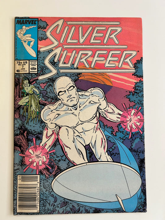 Silver Surfer #7 Vintage Jan 1987 Marvel Comic Book