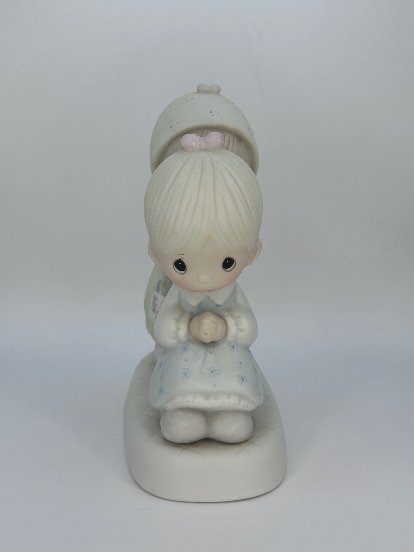 Precious Moments Vintage 1983 To A Very Special Sister Porcelain Figurine Orig Box