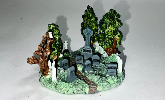 Lemax Spooky Town Restless Tombstones