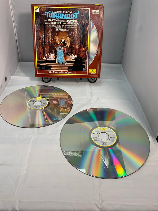Giacomo Puccini Turandot The METROPOLITAN laser disc
