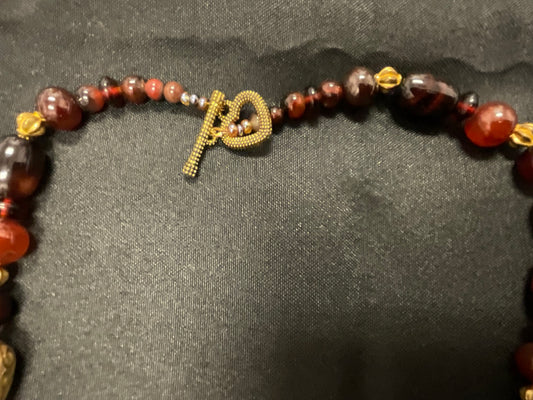 Mixed Bead Choker Necklace