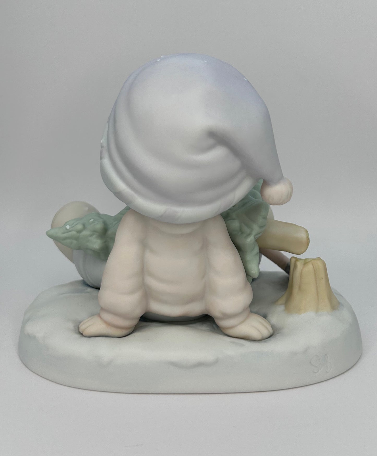 Precious Moments Vintage 1989 Don't Let The Holidays Get You Down Figurine Original Box