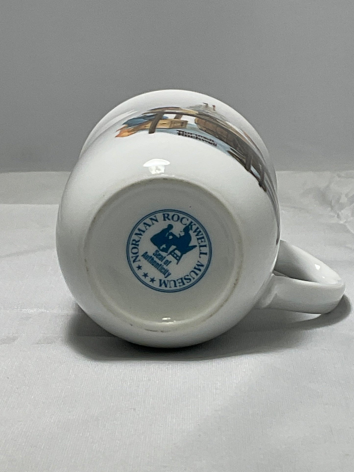 Norman Rockwell Museum Collectible Cup Vintage 1982 For A Good Boy