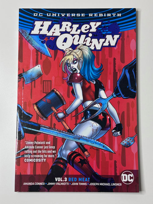 Harley Quinn Vol 3: Red Meat DC Comics Paperback