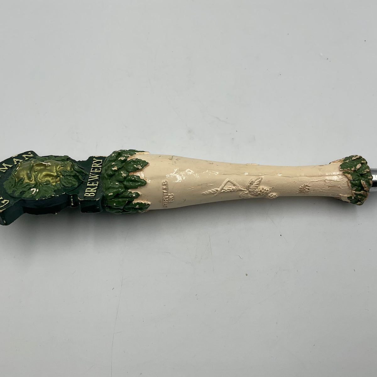 Green Man Brewery Beer Tab handle draft keg pull