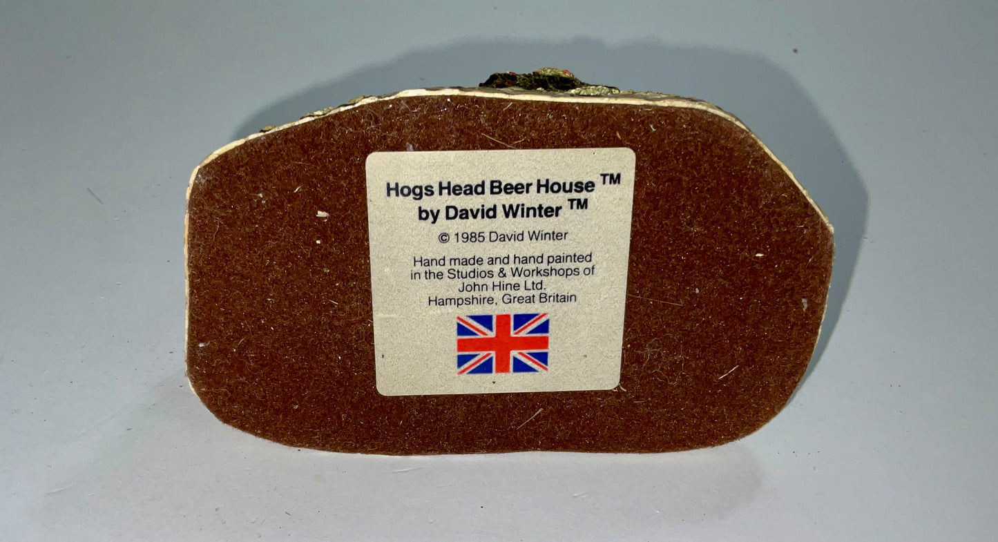 Hogs Head Beer House by David Winter Cottage Collection