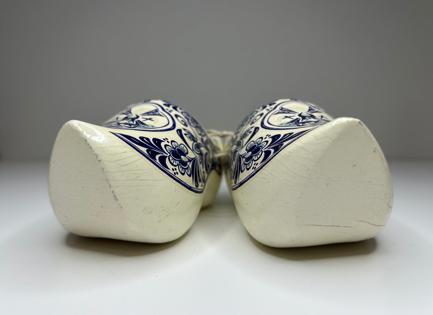 Hand-Carved Wooden Dutch Clogs