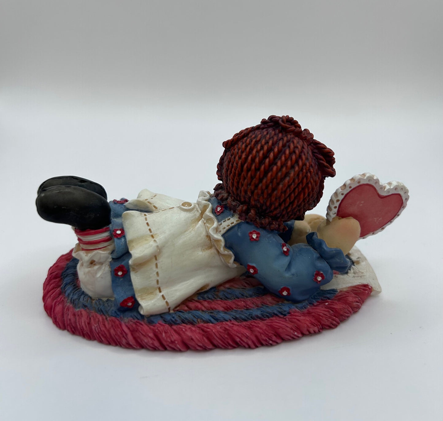 Raggedy Ann & Andy For You With My Heart’s Best Love Vintage Figurine