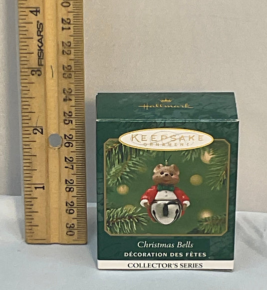 Hallmark Keepsake 2001 Christmas Bells #7 Miniature Ornament
