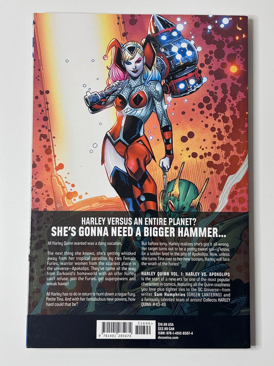 Harley Quinn Vol. 1 vs. Apokolips DC Comics Graphic Novel 2018